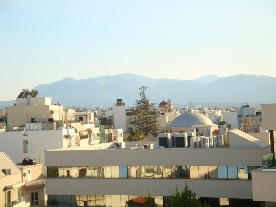 Centre Penthouse With Seaview Apartment Heraklion  Bagian luar foto