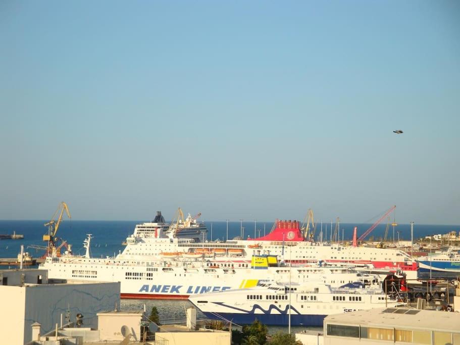 Centre Penthouse With Seaview Apartment Heraklion  Bagian luar foto