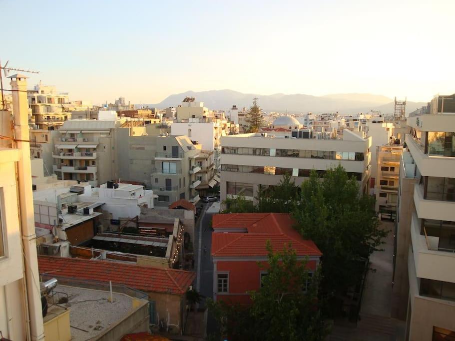 Centre Penthouse With Seaview Apartment Heraklion  Bagian luar foto